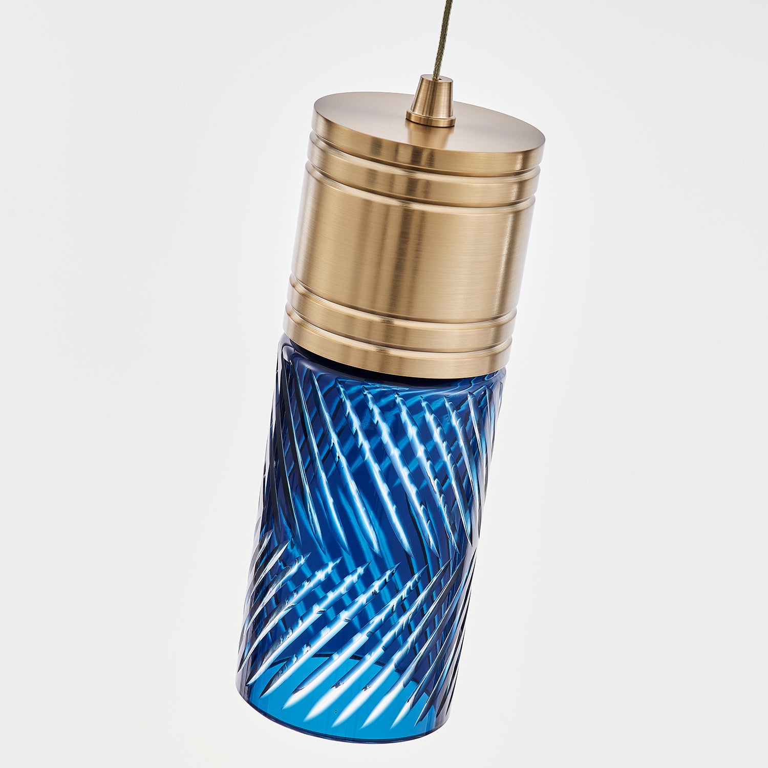 Kalco - 524951WB - LED Chandelier - Kiriko - Winter Brass