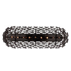 Kalco - 524661BN - Nine Light Linear Pendant - Uroko - Black Nickel