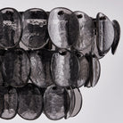 Kalco - 524661BN - Nine Light Linear Pendant - Uroko - Black Nickel