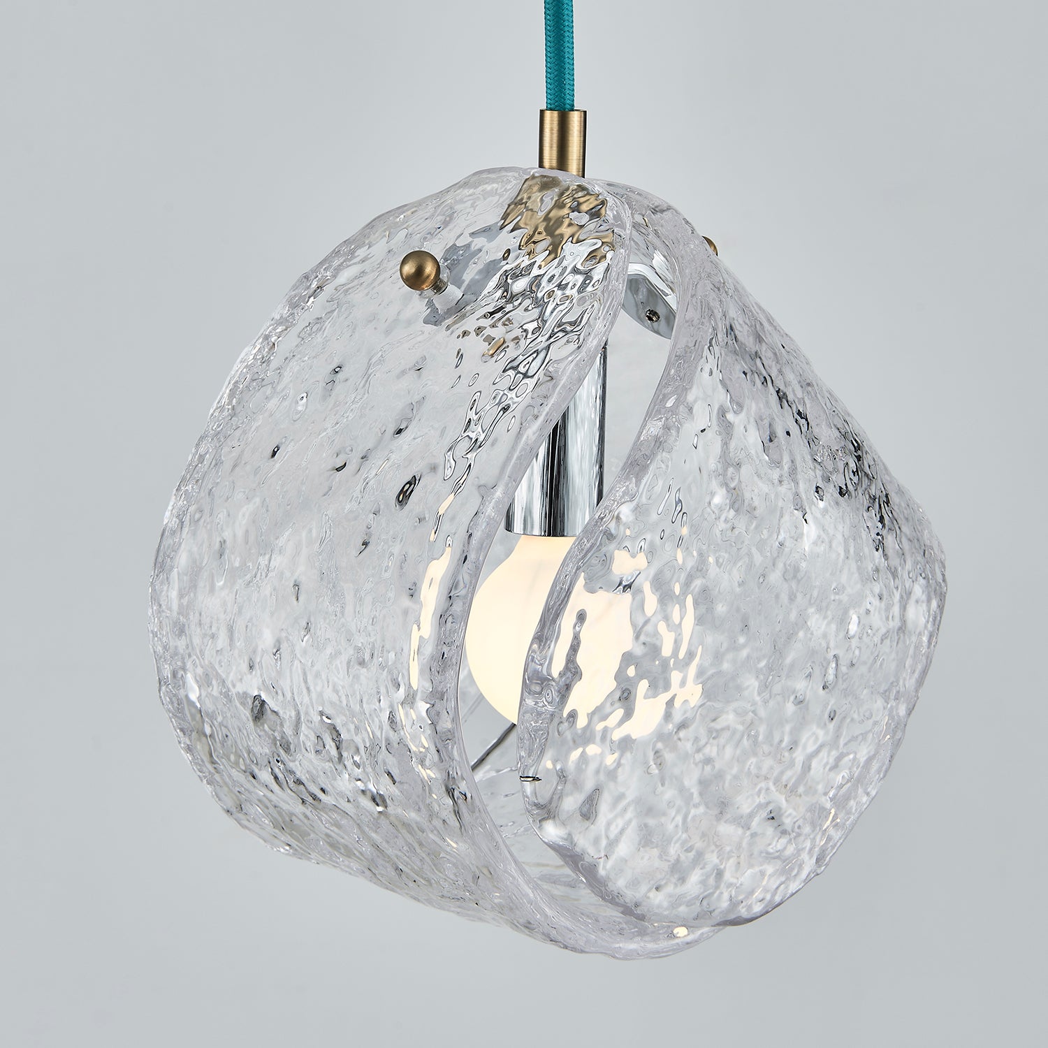Kalco - 529511WB - One Light Pendant - Pallina - Winter Brass