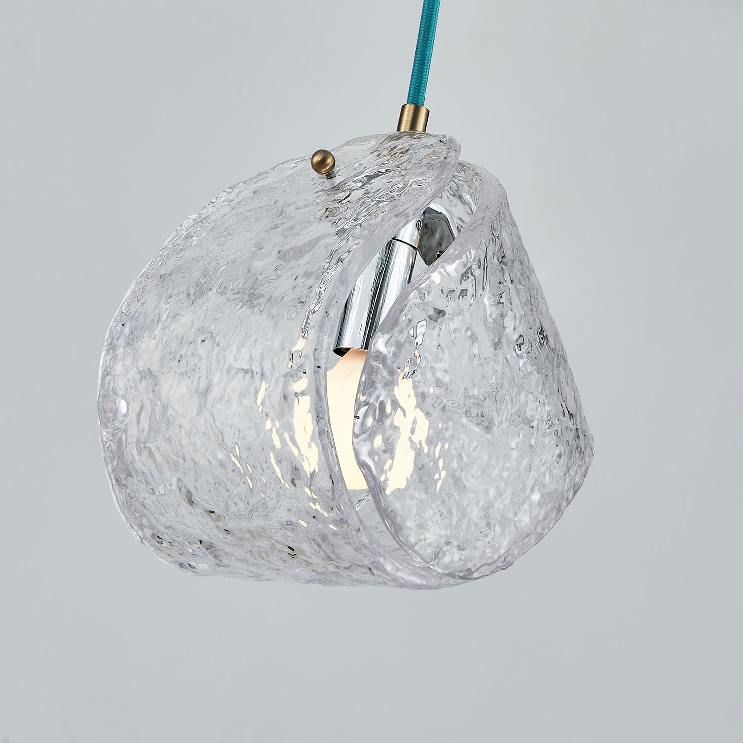 Kalco - 529511WB - One Light Pendant - Pallina - Winter Brass