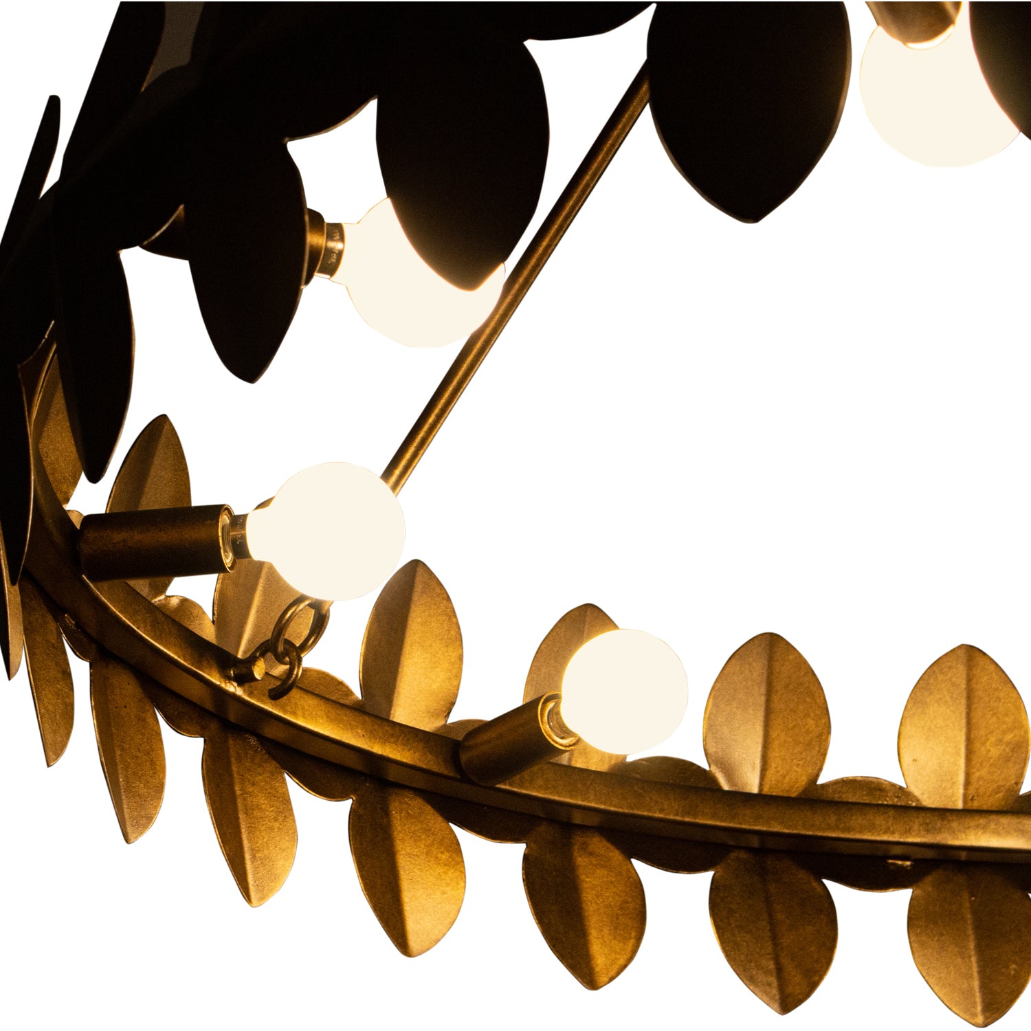 Kalco - 529056PAB - Nine Light Chandelier - VittOria - Pearlized Antique Brass