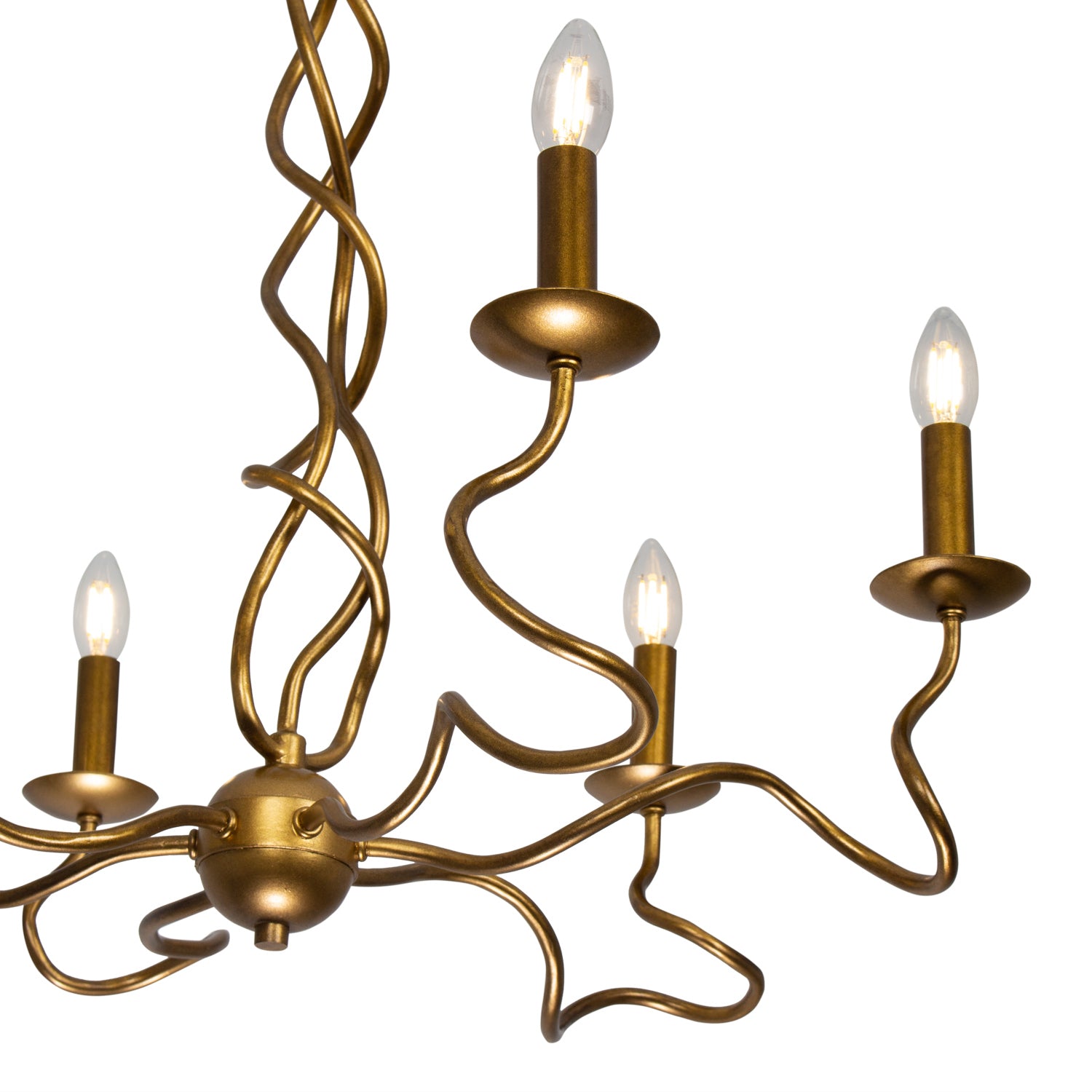 Kalco - 529255ORB - Six Light Chandelier - Rizo - Oil Rubbed Bronze