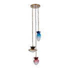 Kalco - 528351WB - Three Light Chandelier - Bolsa - Winter Brass