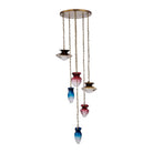 Kalco - 528352WB - Six Light Chandelier - Bolsa - Winter Brass