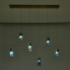 Kalco - 524961WB - LED Linear Pendant - Kiriko - Winter Brass