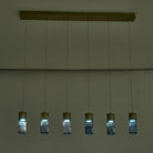 Kalco - 524961WB - LED Linear Pendant - Kiriko - Winter Brass