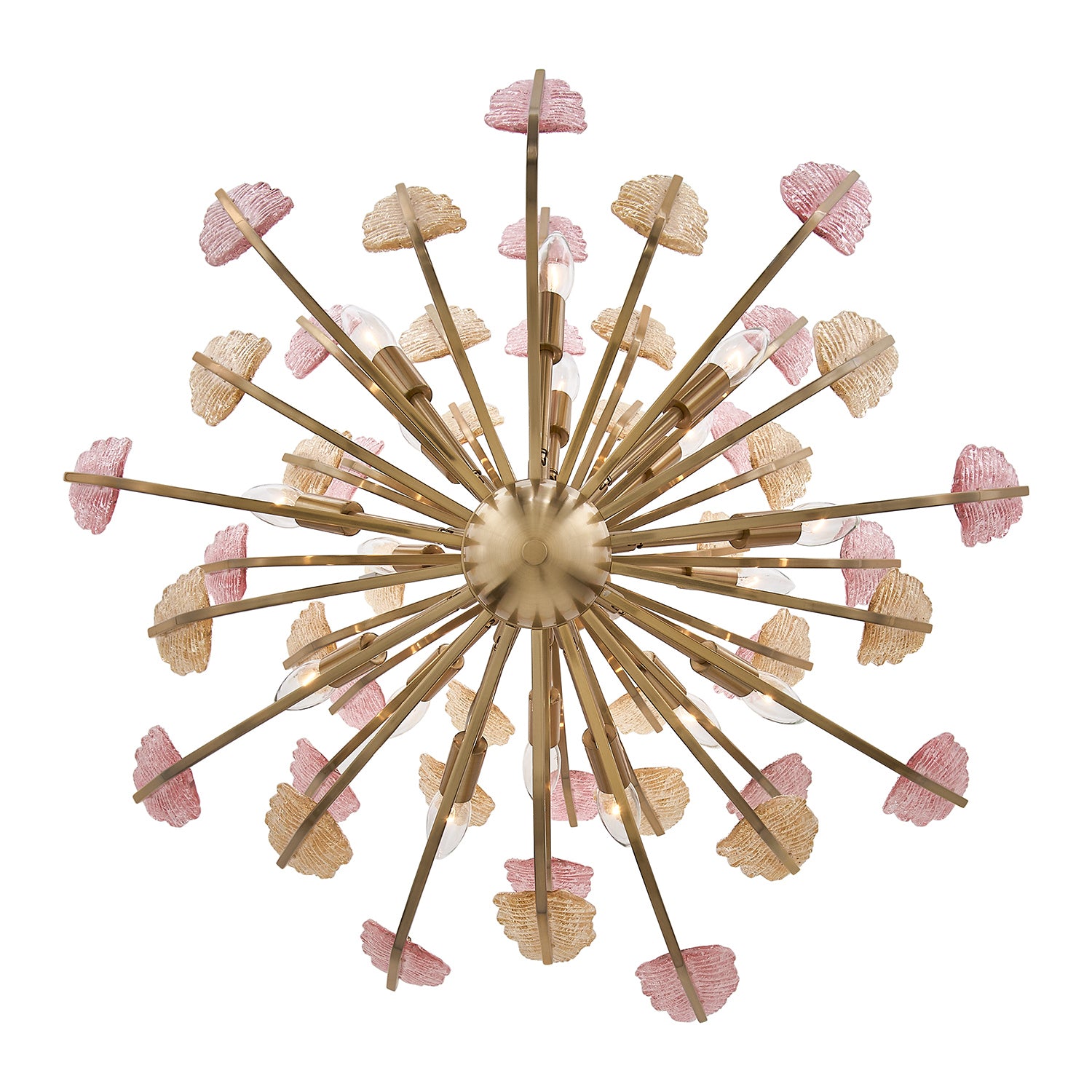 Kalco - 526555BCG - 22 Light Chandelier - Autumna - Brushed Champagne Gold
