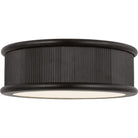 Visual Comfort Studio Canada - PCF1025AI - Five Light Flush Mount - Ritz - Aged Iroged Iron