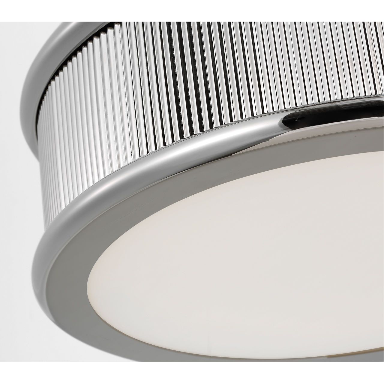 Visual Comfort Studio Canada - PCF1025PN - Five Light Flush Mount - Ritz - Polished Nickel/Polished Nickel