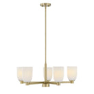 Savoy House - 1-1246-5-127 - Five Light Chandelier - Baldwin - Noble Brass