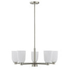 Savoy House - 1-1246-5-SN - Five Light Chandelier - Baldwin - Satin Nickel