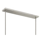 Savoy House - 1-1249-8-SN - Eight Light Linear Chandelier - Baldwin - Satin Nickel