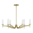 Savoy House - 1-1464-6-322 - LED Chandelier - Butler - Warm Brass