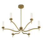 Savoy House - 1-1464-6-322 - LED Chandelier - Butler - Warm Brass