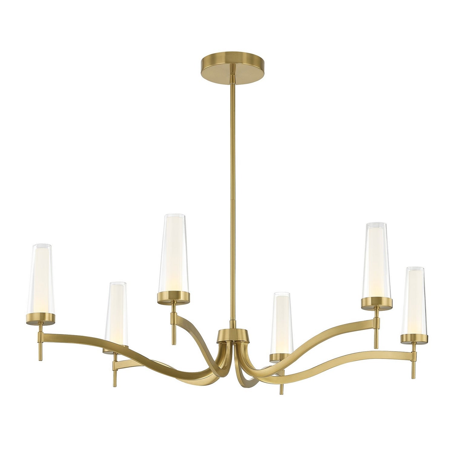 Savoy House - 1-1464-6-322 - LED Chandelier - Butler - Warm Brass