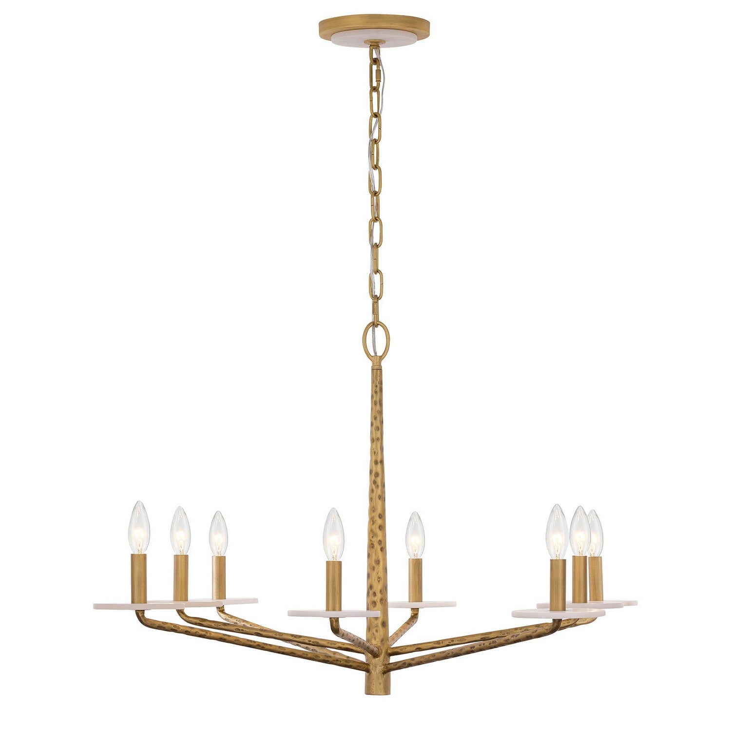 Savoy House - 1-1965-8-60 - Eight Light Chandelier - Judi - Distressed Gold