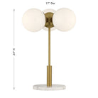 Savoy House - 11-DF13 - Three Light Table Lamp - Turin