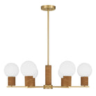 Savoy House - 1-4080-6-322 - Six Light Chandelier - Jarrell - Warm Brass