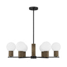 Savoy House - 1-4080-6-89 - Six Light Chandelier - Jarrell - Matte Black