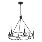 Savoy House - 1-4101-6-89 - Six Light Chandelier - Minette - Matte Black