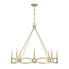 Savoy House - 1-4102-8-328 - Eight Light Chandelier - Minette - Spun Gold