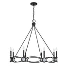 Savoy House - 1-4102-8-89 - Eight Light Chandelier - Minette - Matte Black