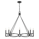 Savoy House - 1-4102-8-89 - Eight Light Chandelier - Minette - Matte Black