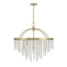 Savoy House - 1-6451-8-127 - Eight Light Chandelier - Jeanette - Noble Brass