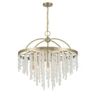 Savoy House - 1-6451-8-127 - Eight Light Chandelier - Jeanette - Noble Brass