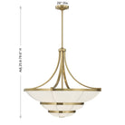 Savoy House - 1-9152-4-322 - Four Light Chandelier - Constantine - Warm Brass
