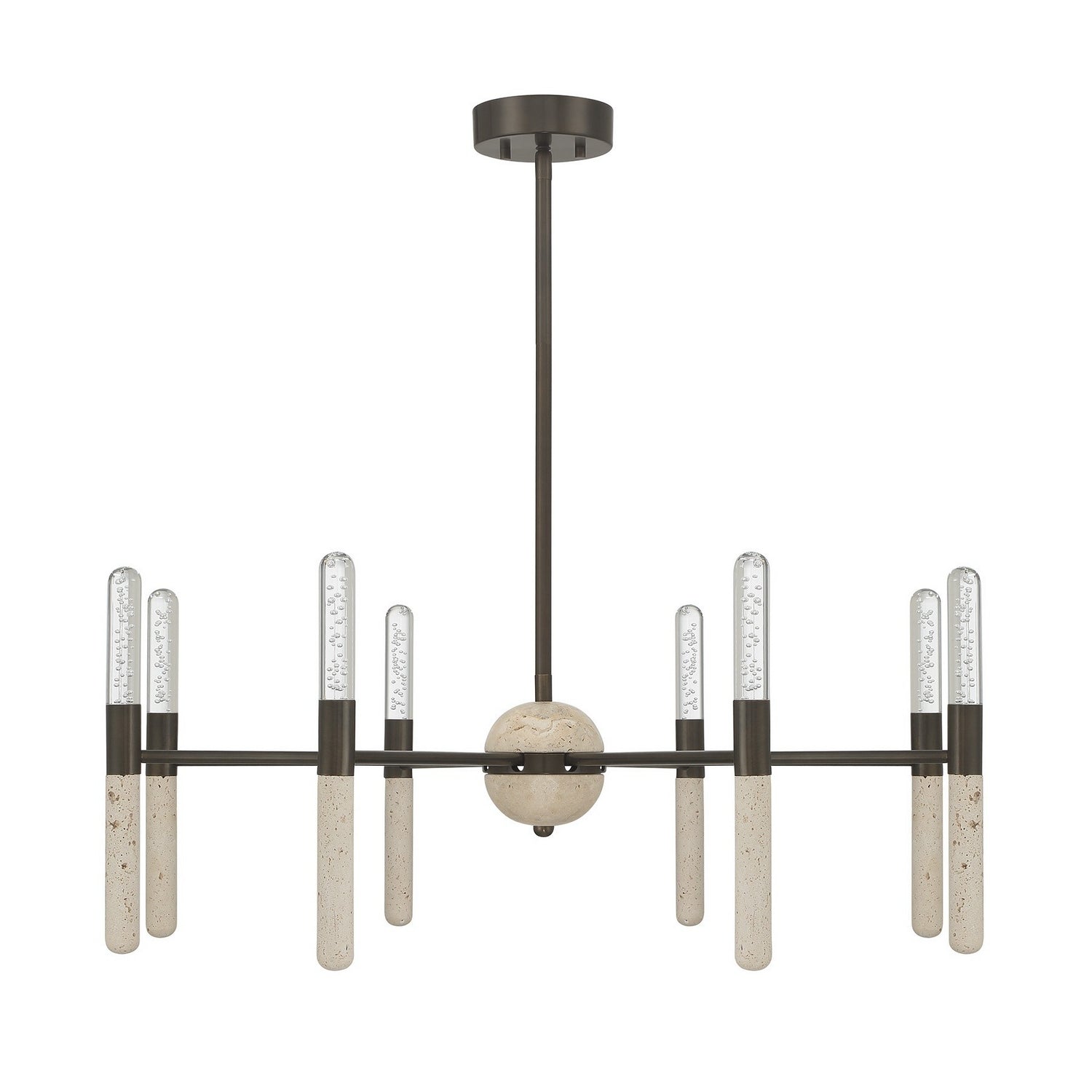 Savoy House - 1-9716-8-15 - LED Chandelier - Linden - Mediterranean Bronze