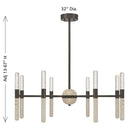 Savoy House - 1-9716-8-15 - LED Chandelier - Linden - Mediterranean Bronze