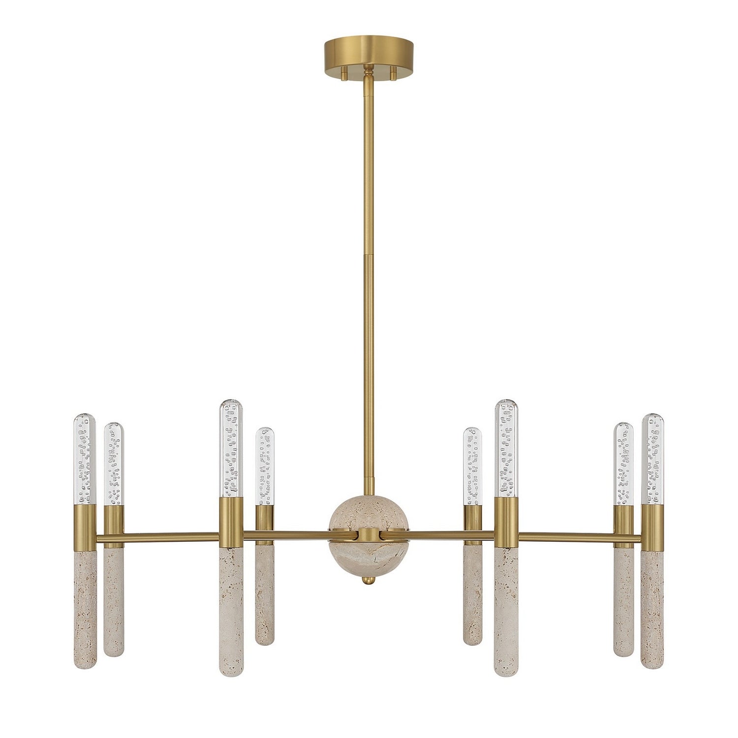 Savoy House - 1-9716-8-322 - LED Chandelier - Linden - Warm Brass