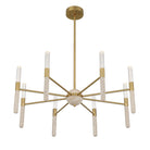 Savoy House - 1-9716-8-322 - LED Chandelier - Linden - Warm Brass