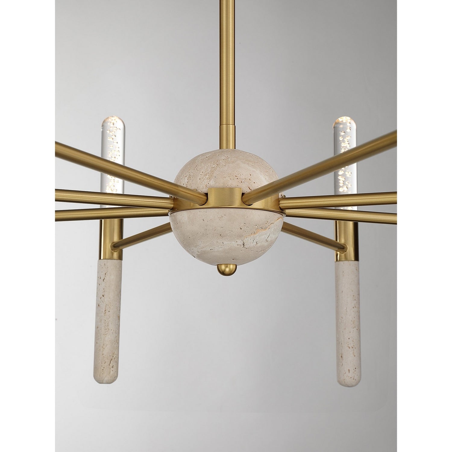 Savoy House - 1-9716-8-322 - LED Chandelier - Linden - Warm Brass