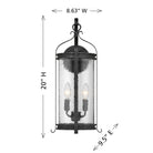 Savoy House - 5-113-337 - Two Light Outdoor Wall Lantern - Preston - Iron Oxide