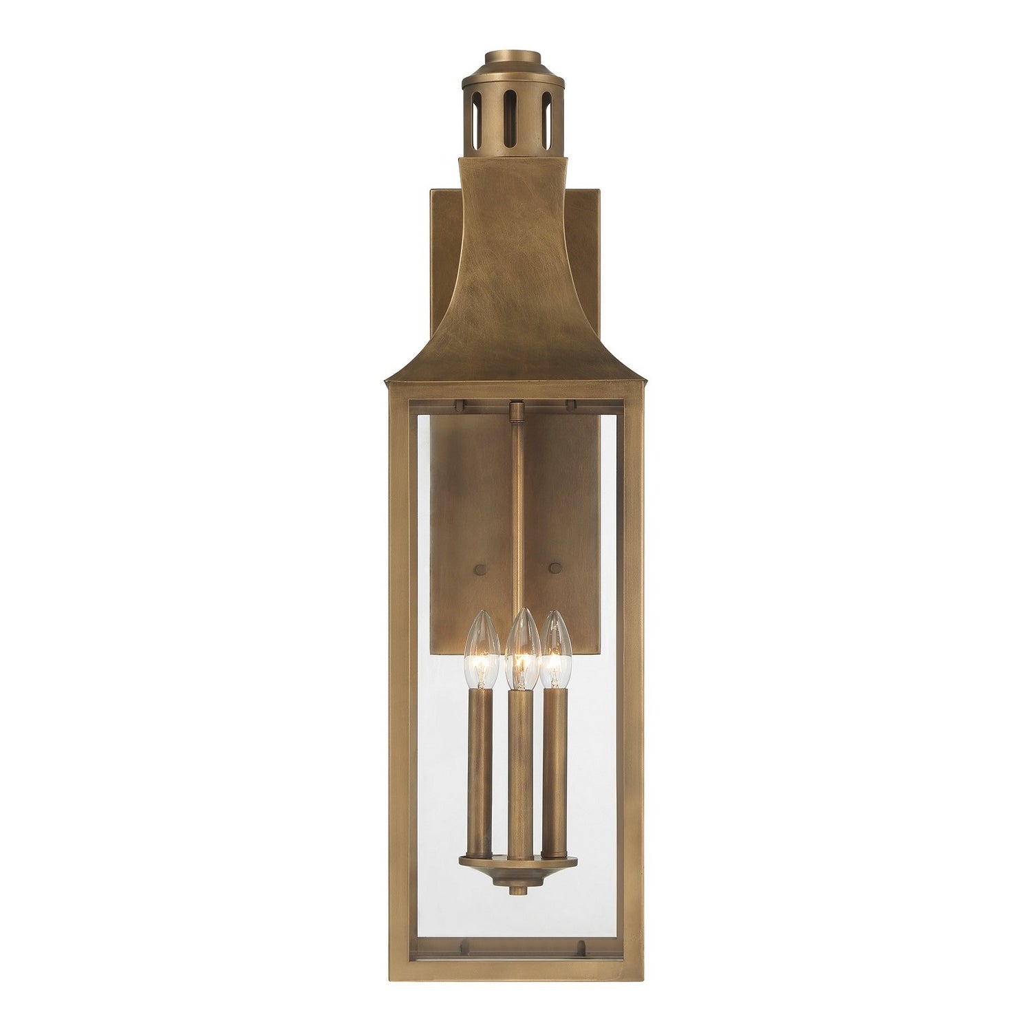 Savoy House - 5-222-273 - Two Light Outdoor Wall Lantern - Lancaster - Atlas Bronze
