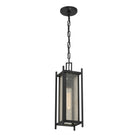Savoy House - 5-3806-BK - One Light Outdoor Hanging Lantern - Jacobs - Matte Black