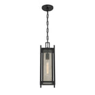 Savoy House - 5-3806-BK - One Light Outdoor Hanging Lantern - Jacobs - Matte Black