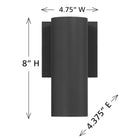 Savoy House - 5-CYL-1-5CCT-BK - LED Outdoor Wall Lantern - Kelley - Matte Black