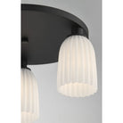 Savoy House - 6-1247-3-89 - Three Light Flush Mount - Baldwin - Matte Black