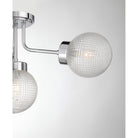 Savoy House - 6-3364-4-11 - Four Light Semi-Flush Mount - Coral - Chrome