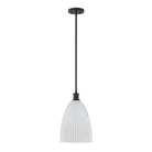 Savoy House - 7-1244-1-89 - One Light Pendant - Baldwin - Matte Black