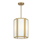 Savoy House - 7-1700-3-322 - Three Light Pendant - Leeds - Warm Brass