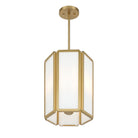 Savoy House - 7-1700-3-322 - Three Light Pendant - Leeds - Warm Brass