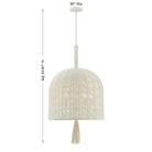 Savoy House - 7-3401-5-341 - Five Light Pendant - Lunara - Cotton