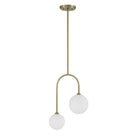 Savoy House - 7-5981-2-127 - Two Light Pendant - Chester - Noble Brass