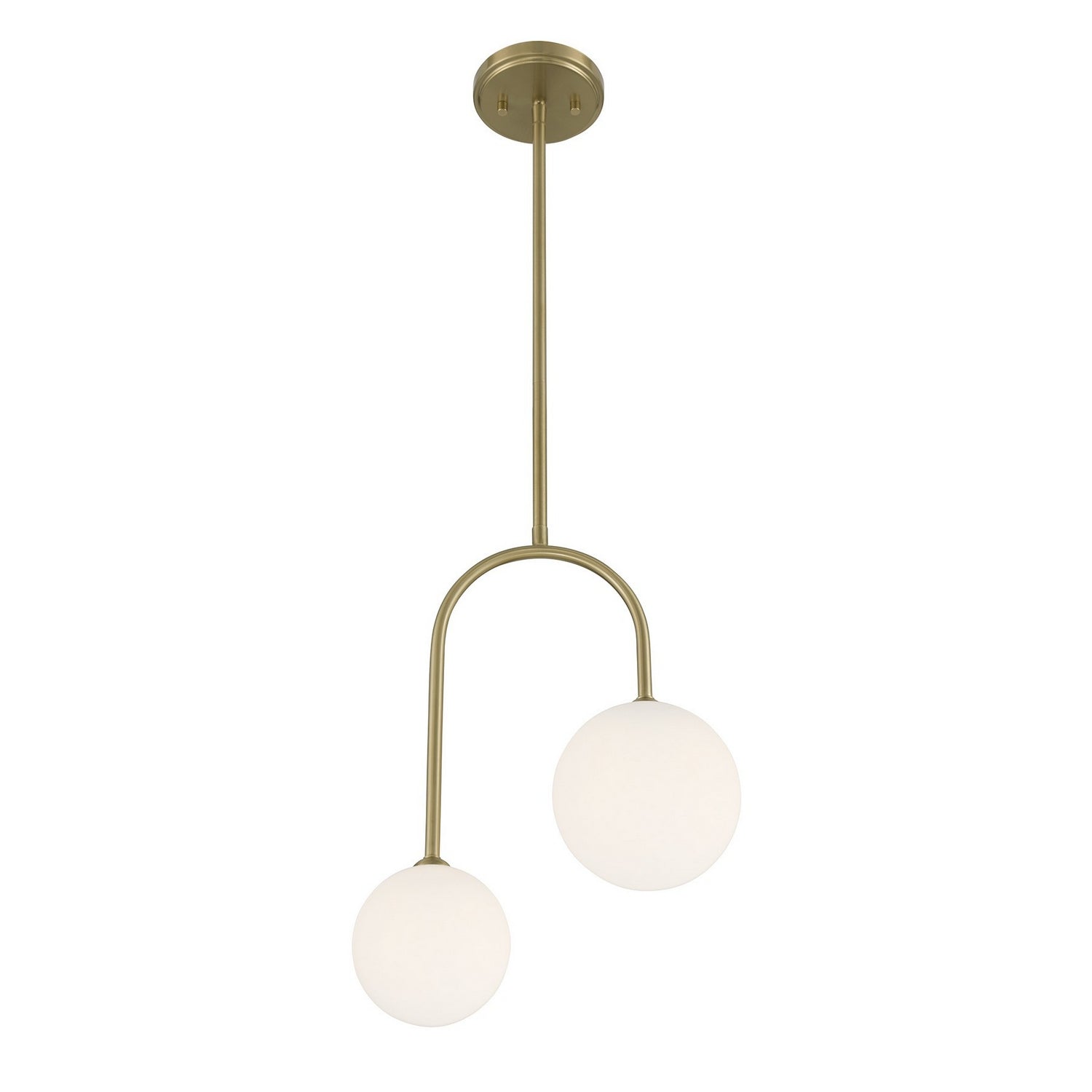 Savoy House - 7-5981-2-127 - Two Light Pendant - Chester - Noble Brass