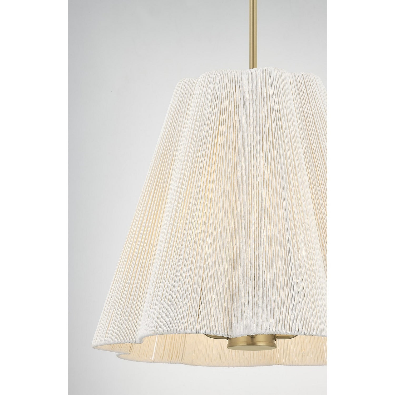 Savoy House - 7-6083-4-127 - Four Light Pendant - Rosa - Noble Brass